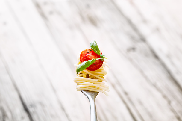 Pasta with olive oil  - Фото, изображение