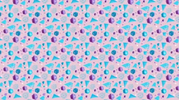 abstract colorful pattern for background, creative and design art texture - Footage, Video