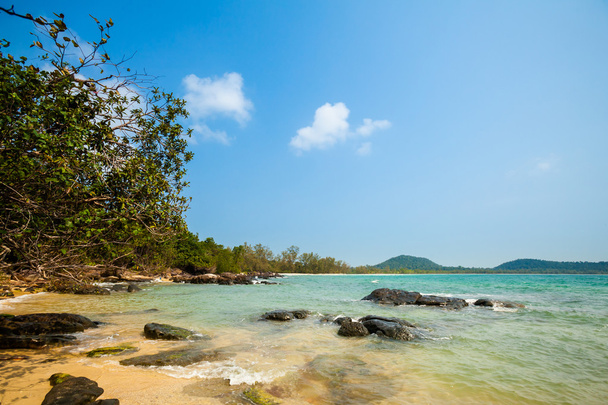Tropické krajiny ostrova Koh Rong - Fotografie, Obrázek