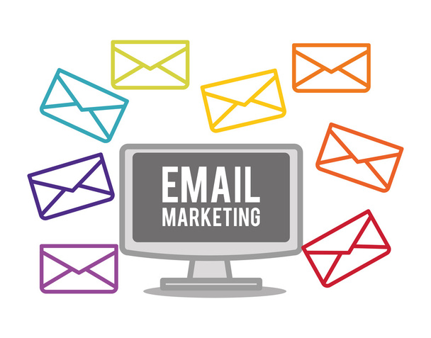E-mail marketing design. - Vettoriali, immagini