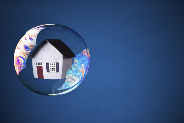 vastgoed zeepbel - Foto, afbeelding