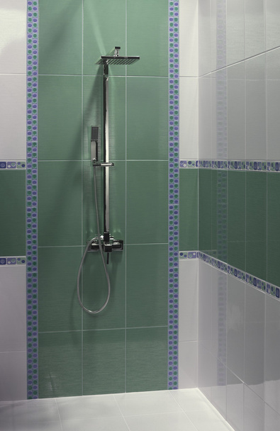 luxury  bathroom with shower - Photo, Image