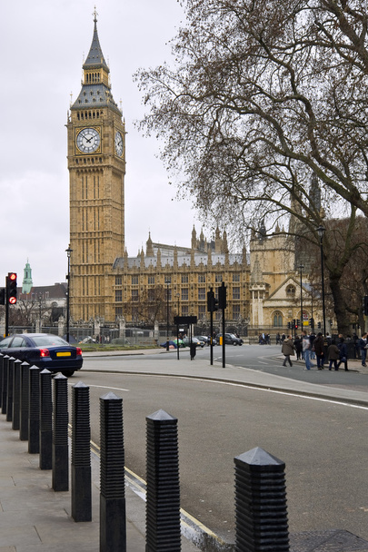 Big ben en de huizen van het Parlement in Londen - Foto, afbeelding