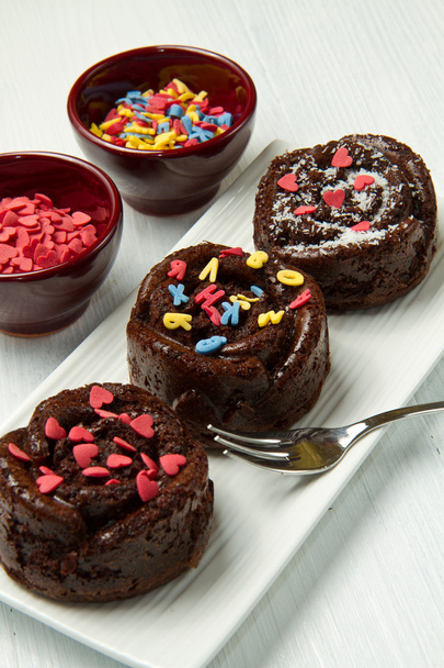 Chocolate muffins - Foto, imagen