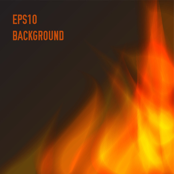 abstract fire background - Vector, imagen