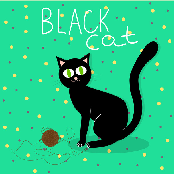 Vettore gatto nero
 - Vettoriali, immagini