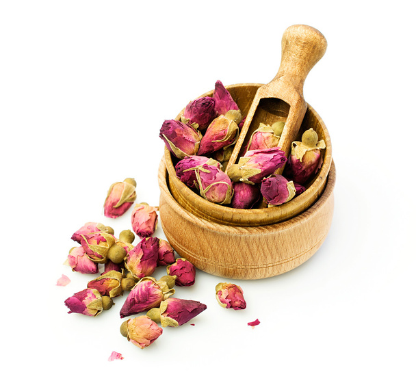 Buds of dried roses for tea - Valokuva, kuva