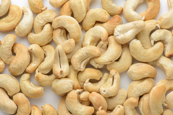 Cashew nuts closeup. - Фото, изображение