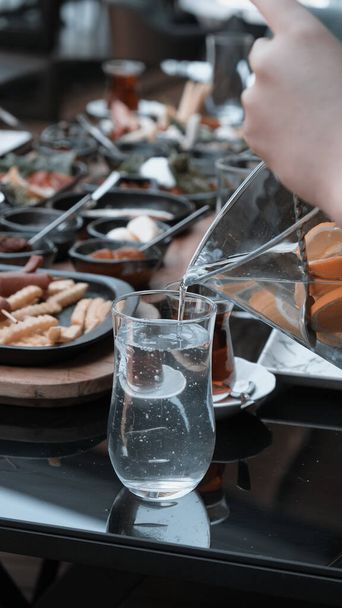 zengin ve leziz Türk Kahvaltı - Fotoğraf, Görsel