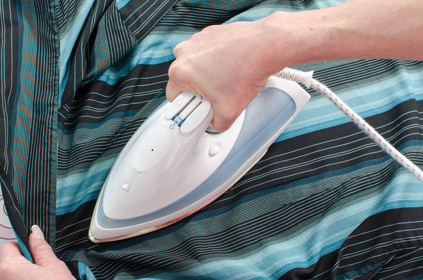 Ironing of a shirt - Photo, Image