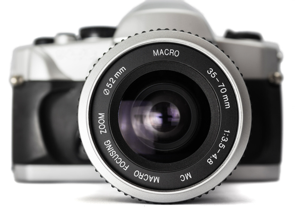 closeup analogové kamery - Fotografie, Obrázek