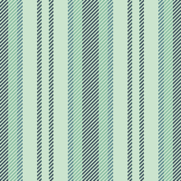 Geometria wektor tekstury pasek, tworzenie tekstylne tło bez szwu. Rzut wzór pionowe linie tkaniny w kolorze jasnym i zielonym. - Wektor, obraz