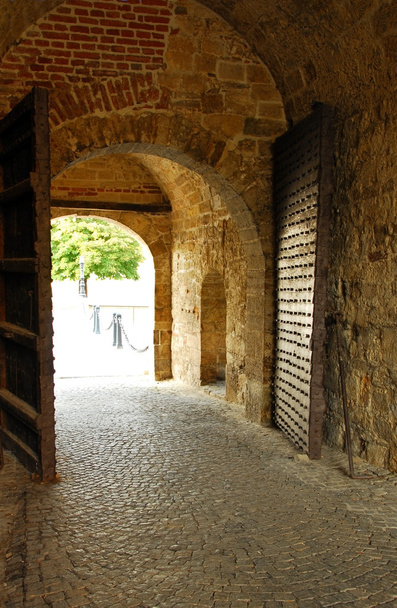 Porta da fortaleza de Belgrado
 - Foto, Imagem
