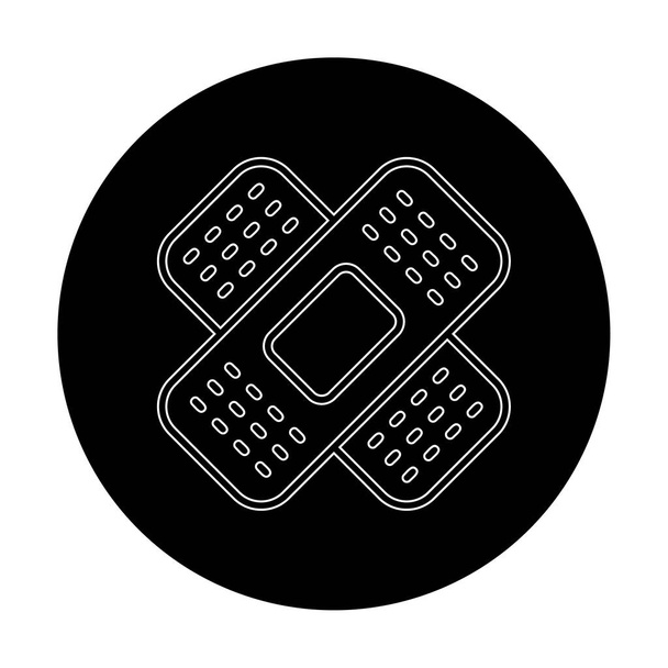 Band Aids ikon, vektor illusztráció   - Vektor, kép