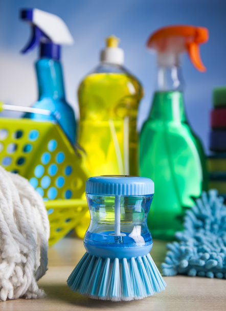 Assorted cleaning products - Photo, Image