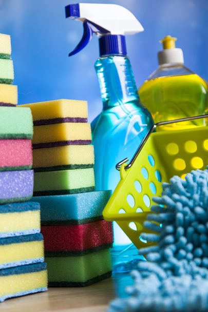 Assortment of Cleaning products - Φωτογραφία, εικόνα