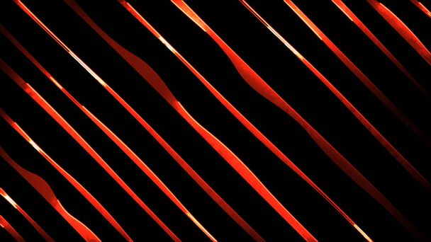 Glowing looping neon effect background, black background - Photo, Image