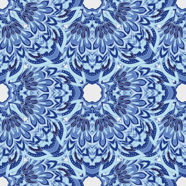 Texture with abstract blue pattern - Vector, imagen