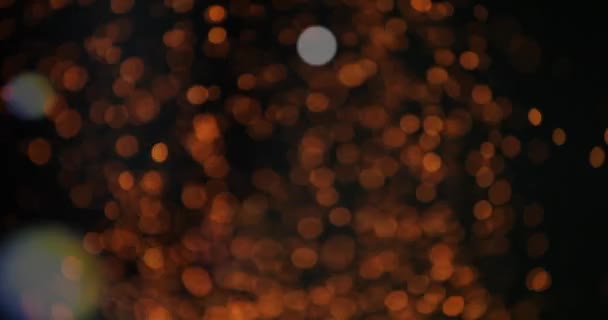 Abstract bokeh background. Christmas and New Year holidays concept. - Footage, Video