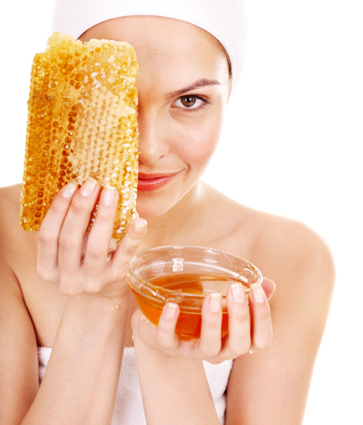 Masques naturels faits maison bio de miel
. - Photo, image
