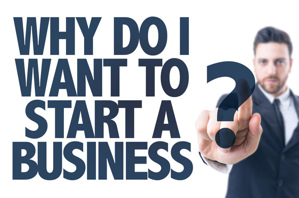 Texto: ¿Por qué quiero iniciar un negocio
? - Foto, imagen