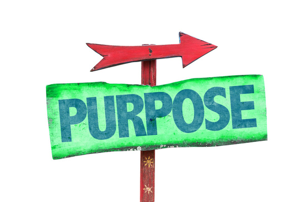 Text:Purpose on sign - Photo, Image