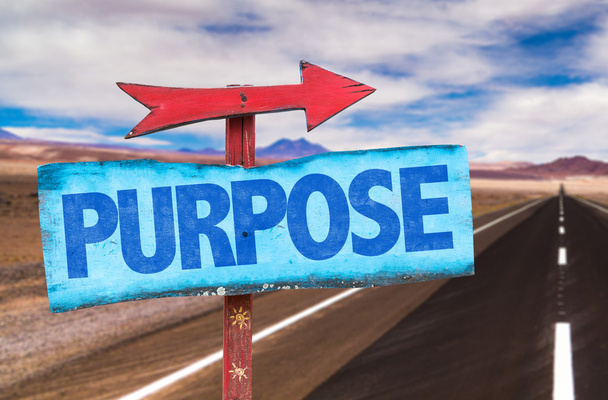 Text:Purpose on sign - Photo, Image