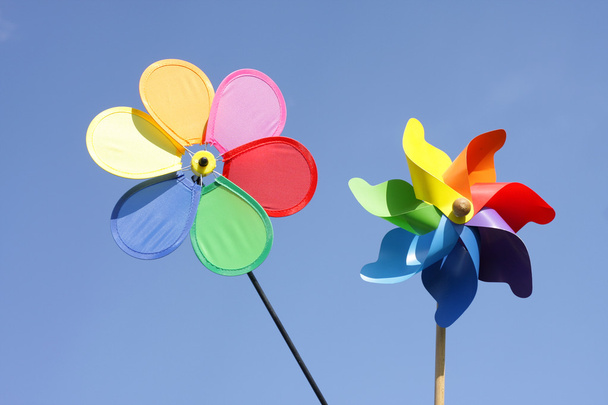 iki pinwheels - Fotoğraf, Görsel