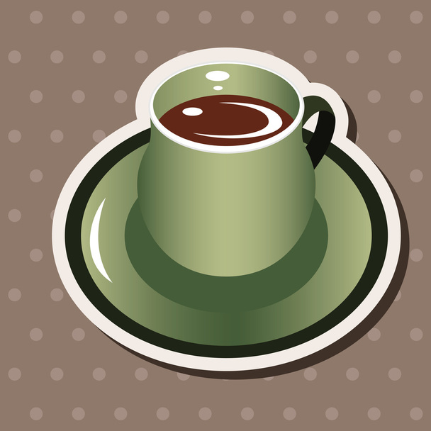 coffee theme elements vector,eps - Vector, Imagen