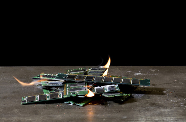 burning RAM - Zdjęcie, obraz