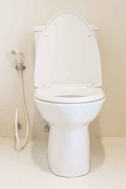 white Toilet bowl - Foto, afbeelding