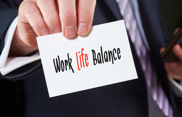 Concetto di equilibrio vita lavorativa - Foto, immagini