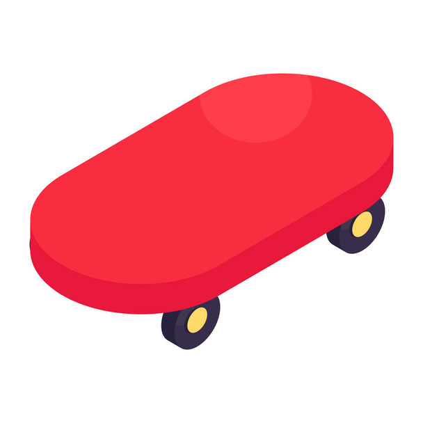 Иконка дизайна скейтборда - Вектор,изображение