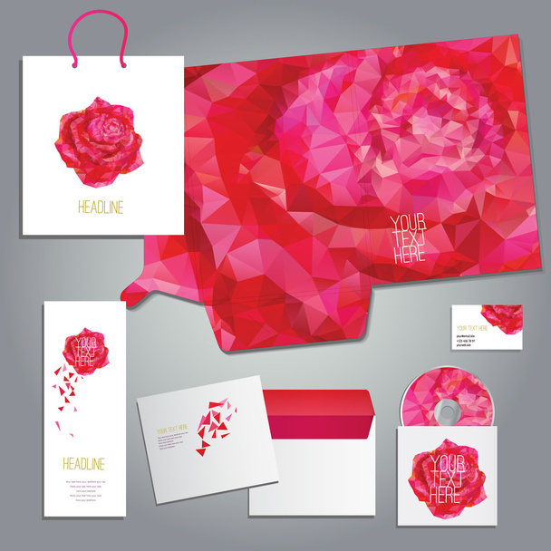 Lovely card or invitation - Vector, afbeelding