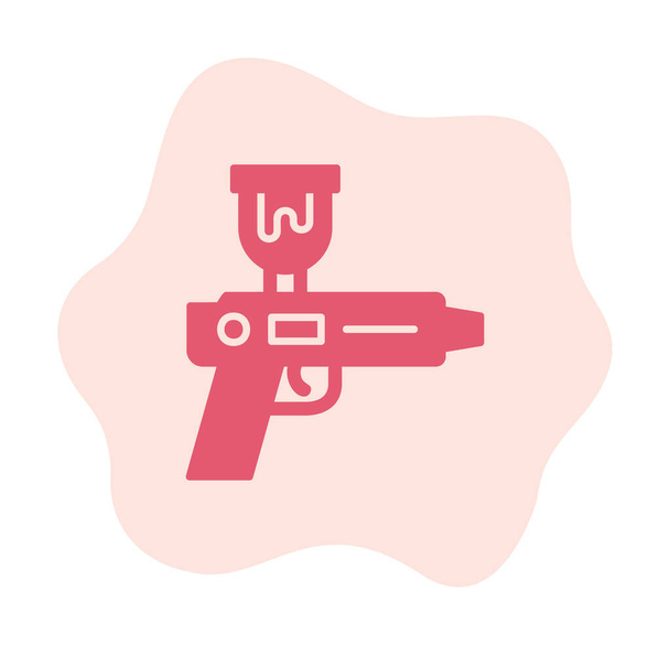 розпилювач пістолет значок Векторна ілюстрація
 - Вектор, зображення