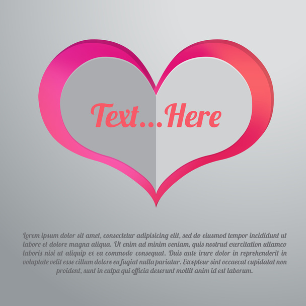 heart background - Vector, Image
