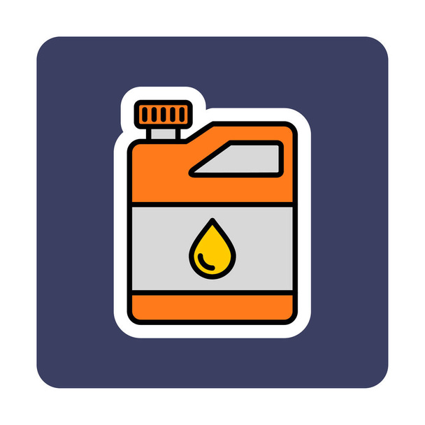 aceite puede icono vector ilustración - Vector, imagen