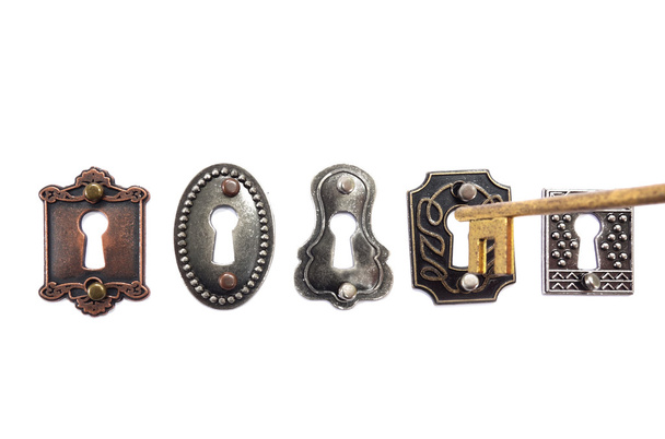 Old fashioned locks - Foto, imagen