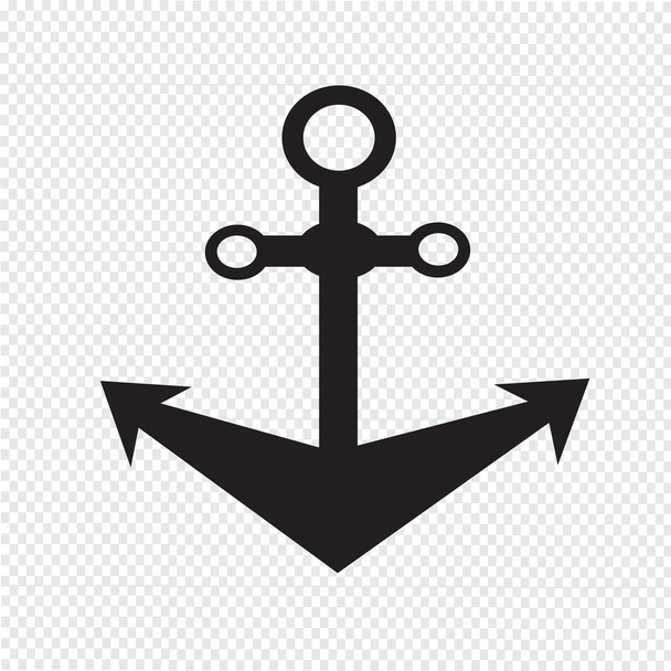 Anchor icon vector illustration - Vektori, kuva