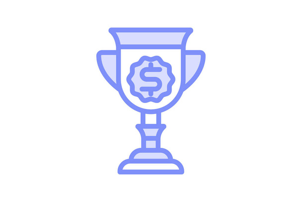 Bonus Cup Symbol, Cup, Belohnung, Anerkennung, Anreiz, editierbarer Vektor, Pixel perfekt, Illustrator ai-Datei - Vektor, Bild