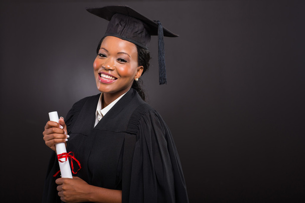 African college graduate - Photo, image