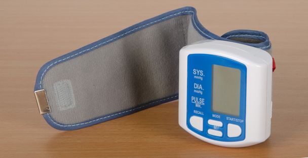 Digital blood pressure meter - Photo, Image