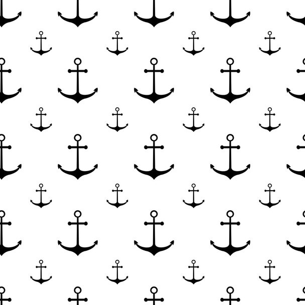 Seamless nautical pattern - Vektor, kép