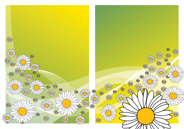 Abstract spring meadow - Vector, Image