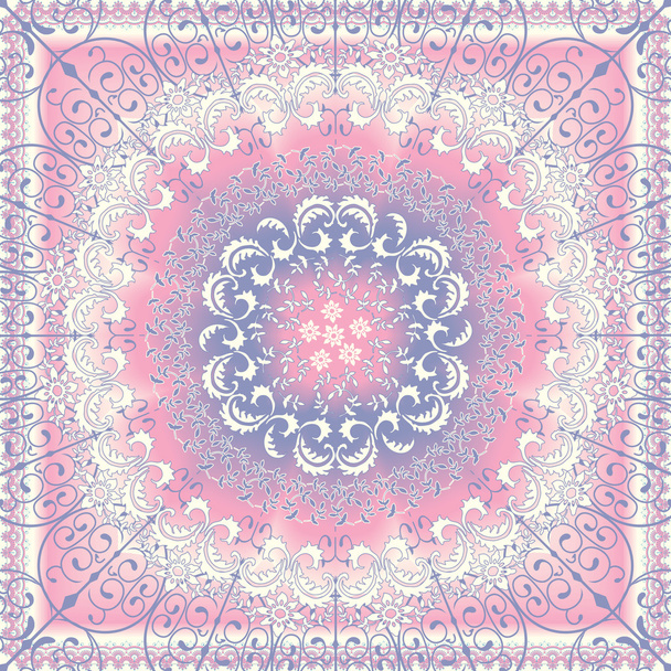 Design For Shawl - Vector, Image