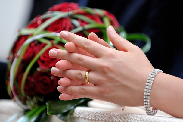 Hands in marriage - Photo, Image