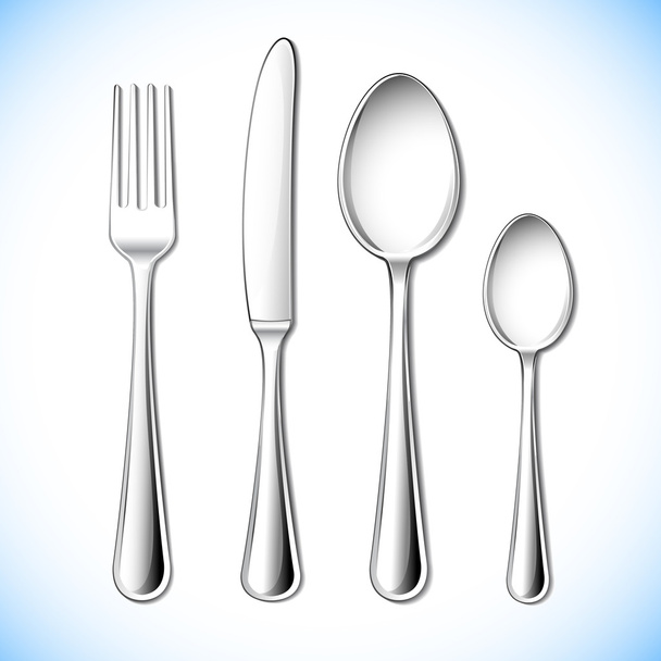 Cutlery Set - Vector, afbeelding