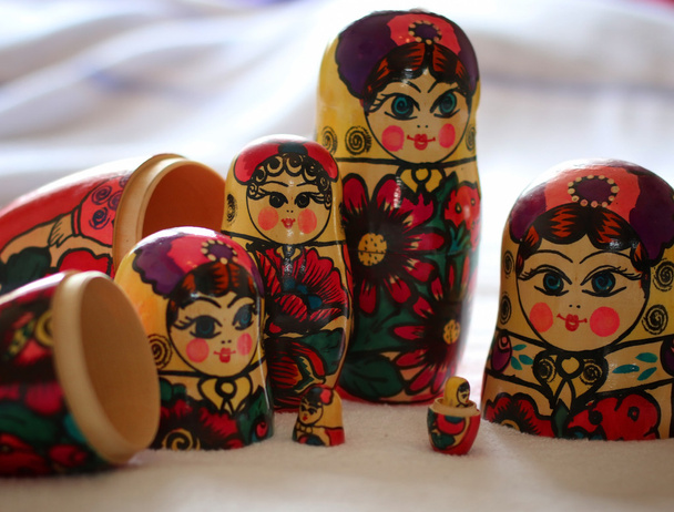 Matryoshka dolls beautiful - Photo, Image