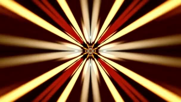 Kaleidoskop Bewegungsgrafik VJ-Schleife nahtloser Hintergrund - Filmmaterial, Video