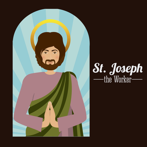Holy Family design - Vector, Image